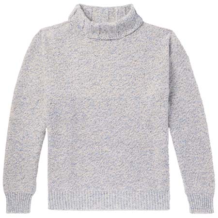 INIS MEAIN(イニッシュマン) カシミヤ ロールネックセーター