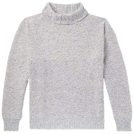 INIS MEAIN(イニッシュマン) カシミヤ ロールネックセーター