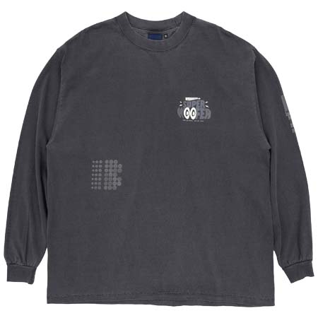 INTERBREED(インターブリード) Super Woofer Promo LS tee / Washed Black