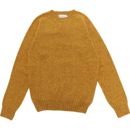 INVERALLAN(インバーアラン) Crew Neck Saddle Shoulder Sweater