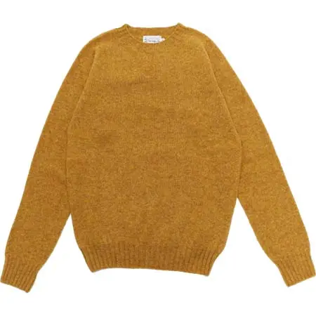 INVERALLAN(インバーアラン) Crew Neck Saddle Shoulder Sweater
