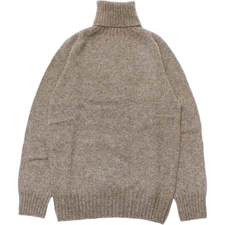 INVERALLAN(インバーアラン) Roll Neck Saddle Shoulder Sweater