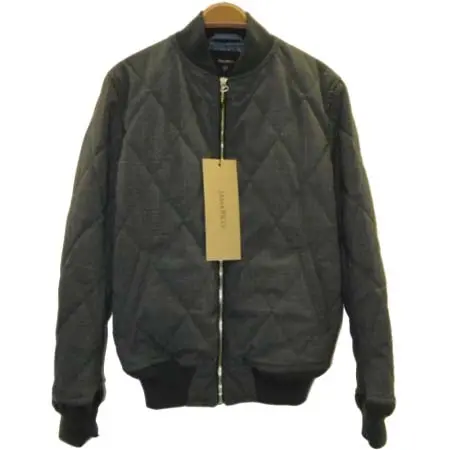 JAMA RICO(ジャマリコ) CHECK QUILTIG FLIGHT JAKCET BLACK