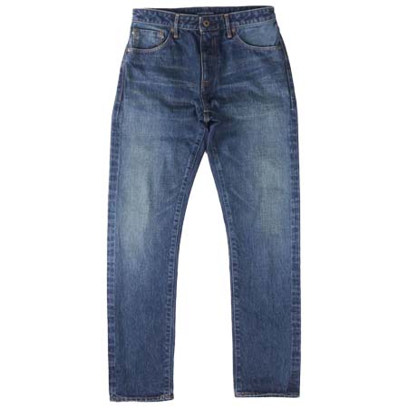 JAPAN BLUE JEANS(ジャパンブルージーンズ) ストレートモデル 14.8oz ハードデニム セルヴィッチ Aging Wash