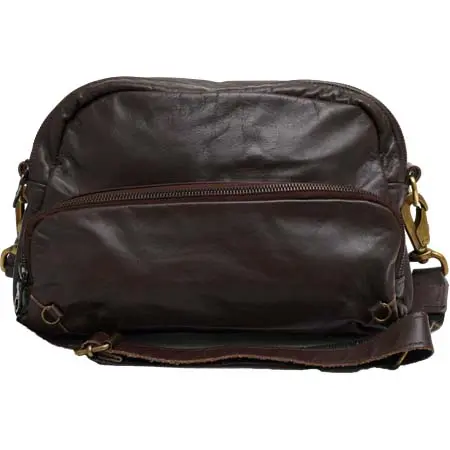 Jas-M.B.(ジャスエムビー) 牛革 ブラウン 茶 ショルダーバッグ メンズ