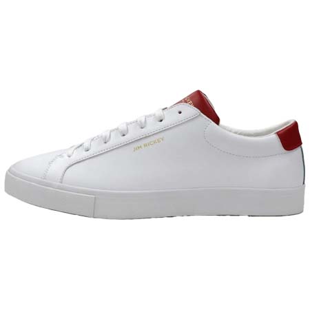JIM RICKEY(ジムリッキー) ホワイト レザー　スニーカー