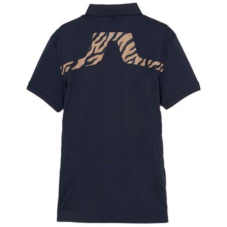 J.LINDEBERG(ジェイリンドバーグ) バックブリッジシーズン柄ポロ