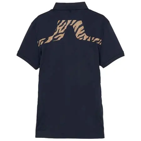 J.LINDEBERG(ジェイリンドバーグ) バックブリッジシーズン柄ポロ