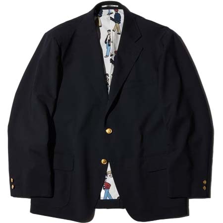 J.PRESS(ジェイプレス) ウールポリエステル トロピカル ブレザー / バギーフィット