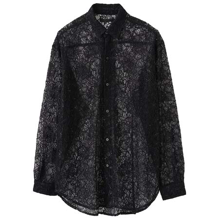 juha(ユハ) GLITTER LACE L/S SHIRT