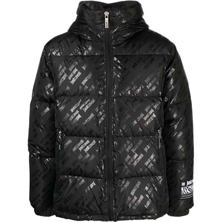 JUST CAVALLI(ジャストカヴァリ) フーデッド パデッドジャケット