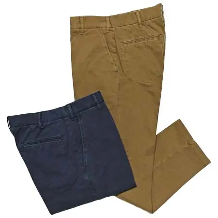 J.W.BRINE(ジェイダブリューブライン) コットンストレッチ ガーメントダイ チノパンツ