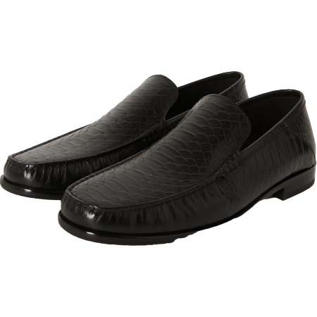 KATHARINE HAMNETT(キャサリンハムネット) [ライオネル氏 特別モデル]スネーク型押し レザースリッポン（34035）