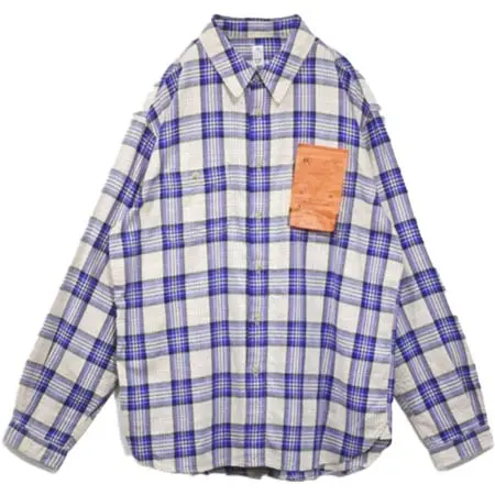 KATO(カトー) エルボーパッチワークシャツ