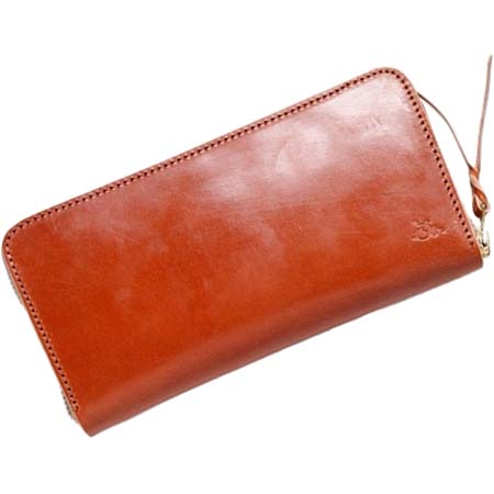 革蛸謹製(カワタコキンセイ) 台形ラウンドジッパーワレット 豆蛸