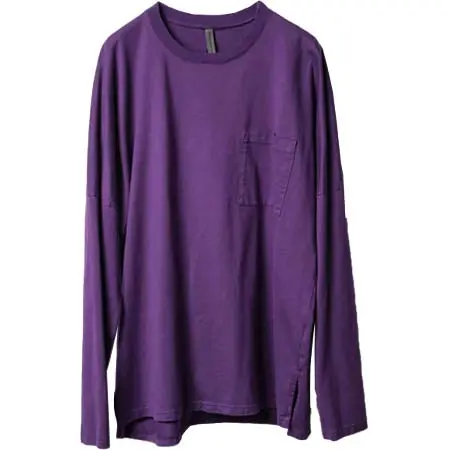 KAZUYUKI KUMAGAI(カズユキクマガイ) ロイヤルオーガニックコンパクト天竺 クルーネックドルマンL/S