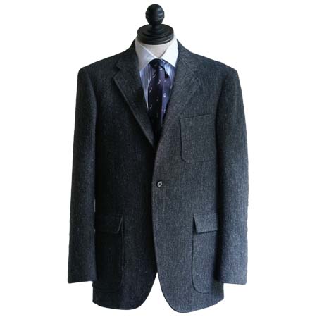KENNETH FIELD(ケネスフィールド) 50s SPORTS COAT FOX HERRINGBONE