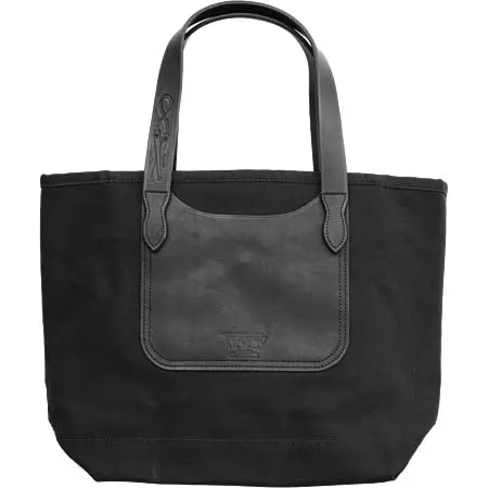 KICHIZO(キチゾー) HAND WORK TOTE BAG (L) – BLACK
