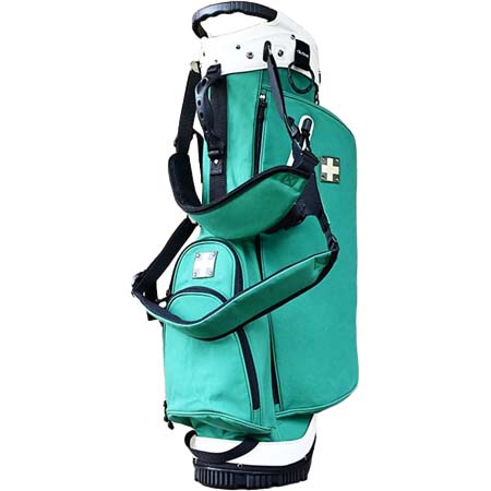 木の庄帆布(キノショウハンプ) スタンドキャディバッグ ライトグリーン