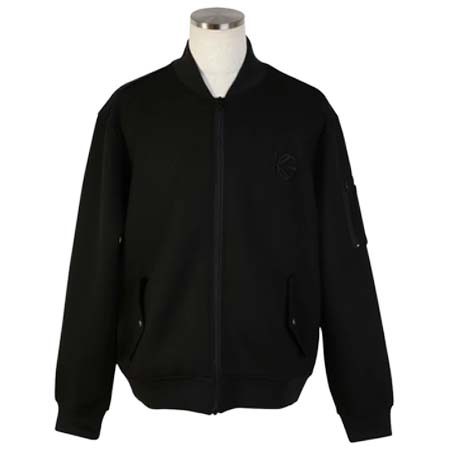 KISS ON THE GREEN(キスオンザグリーン) ダンボールニットジップアップブルゾン