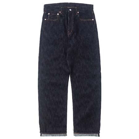 児島ジーンズ(コジマジーンズ) 19oz セルビッチスラブ ワイドジーンズ