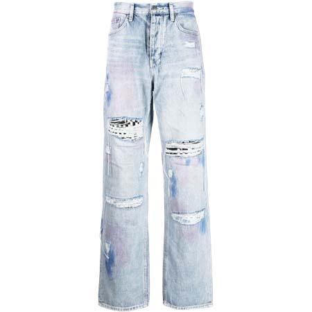 Ksubi(スビ) ライトウォッシュ ストレートジーンズ