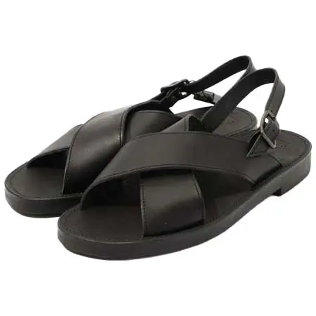 La Botte Gardiane(ラボッタガルディエーヌ) レザー ストラップサンダル