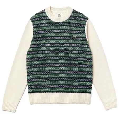 LACOSTE L!VE(ラコステライブ) ジャガードニットセーター