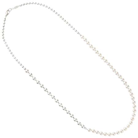 L.A.H. Vendome Aoyama(L.A.H. ヴァンドーム青山) グレイン・パール ネックレス 全長50cm