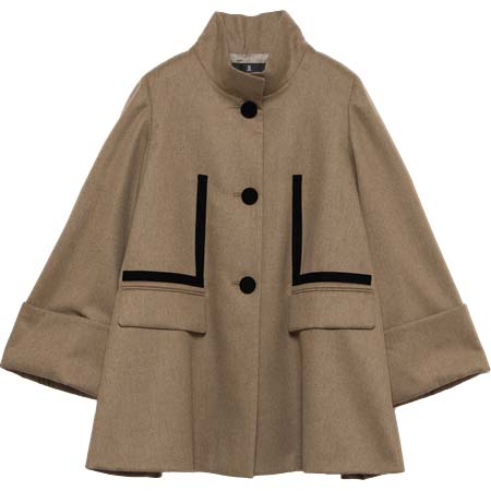 LANVIN(ランバン) テントラインキャメルコート