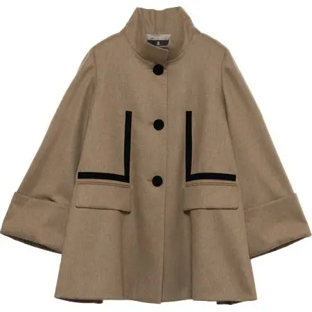 LANVIN(ランバン) テントラインキャメルコート