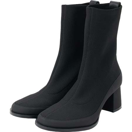 LANVIN en Bleu(ランバンオンブルー) 撥水ニットショートブーツ