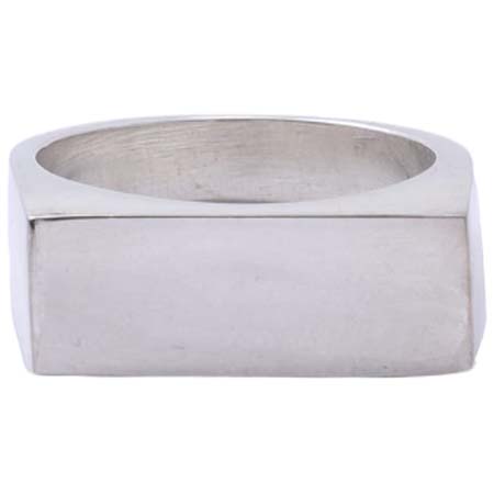 LAVER(ラバー) RECTANGLE SIGNET RING