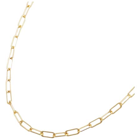 LEGENDA(レジェンダ) K18 Rolo Chain Necklace [LEA512]