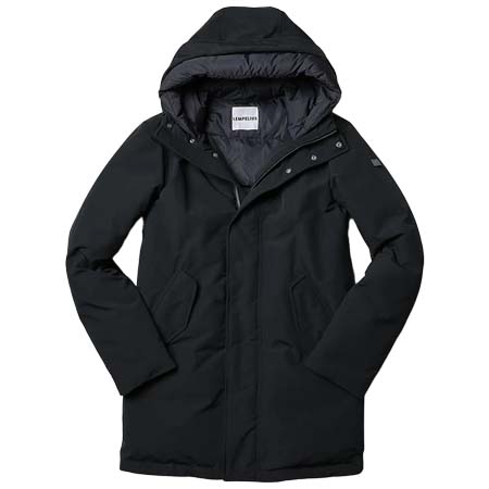 LEMPELIUS(レンペリウス) メンズ ダウンコート ロングフーディー コットン650DS27 2500