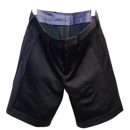 liberum arbitrium(リベルムアルビトリウム) ストライプ切替ショーツ