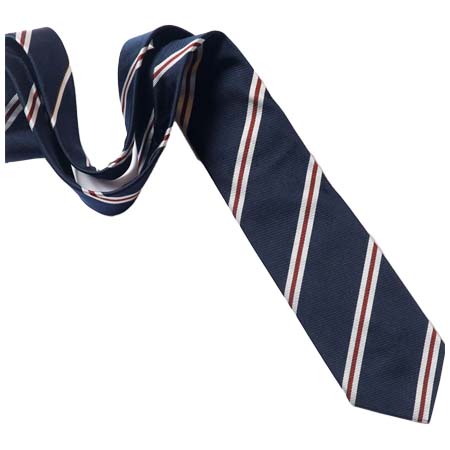 LID TAILOR(リッドテーラー) FAIRFAX　ストライプ柄シルクタイ