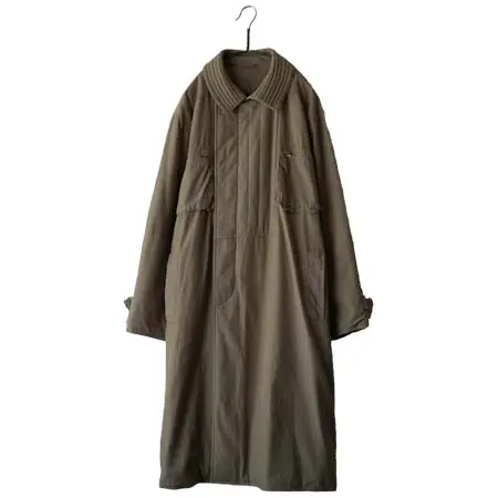 LILY1ST VINTAGE(リリーファストヴィンテージ) 1970-1980’s Italian Quilted Design Balmacaan Coat by allegri