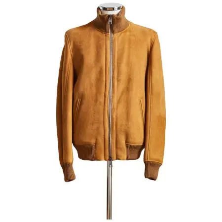 LIVERANO＆LIVERANO(リベラーノ＆リベラーノ) ムートン スエードボンバージャケット LL0200920125