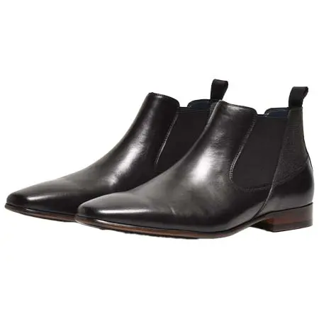 LUCIUS(ルシウス) レザー サイドゴアブーツ