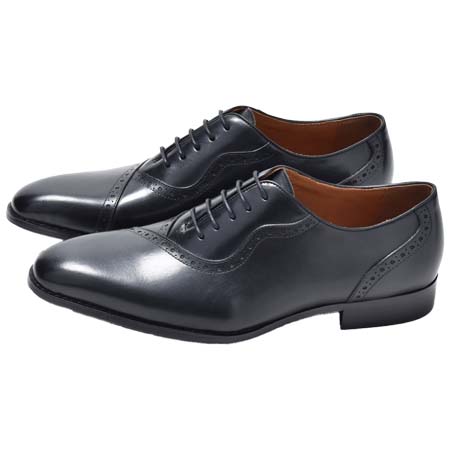 LUCIUS(ルシウス) ブローグ レザー ビジネスシューズ