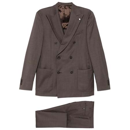 luigi bianchi mantova(ルイジ ビアンキ マントヴァ) ダブルスーツ