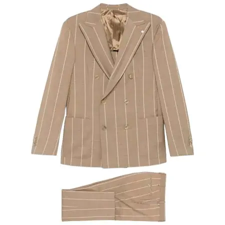 luigi bianchi mantova(ルイジ ビアンキ マントヴァ) ストライプ スーツ