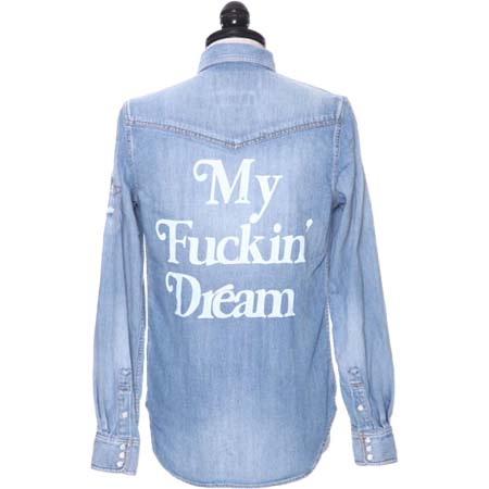 M(エム) × Marbles　DENIM SHIRT