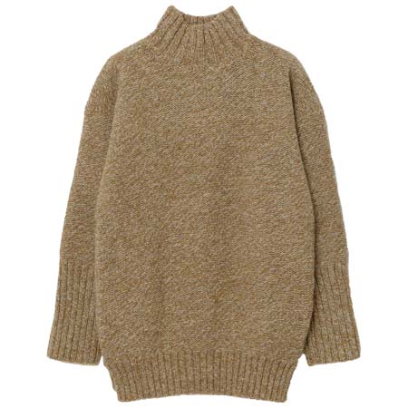 MACALASTAIR(マカラスター) ネップハイネックセーター