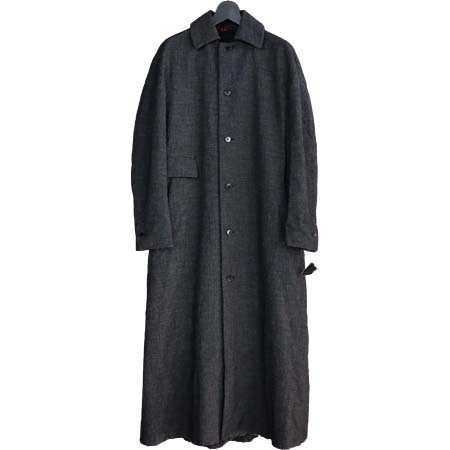 m.a+(エムエークロス) 3 pocket extra wide pleated back coat