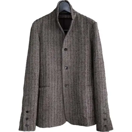 m.a+(エムエークロス) 3 button back slit jacket