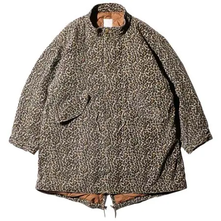 made in standard(メイドインスタンダード) PRINTED M65 FISHTAIL LONG COAT