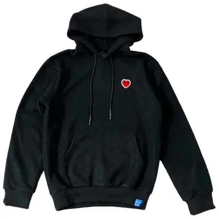 MAISON HONORE(メゾンオノレ) 1Heart Patch Knit Hoodie
