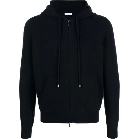 malo(マーロ) ジップアップ カシミアパーカー